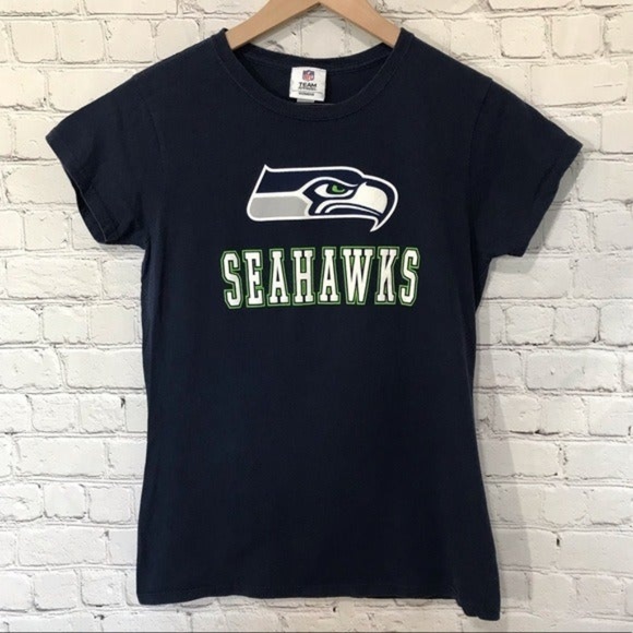 NFL Tops - NFL Seahawks logo short sleeve T shirt